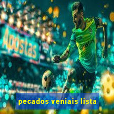 pecados veniais lista